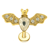 Spooky Bat Push Pin Stud Earring Gold Piercing Stud Earring studhoop bat earring birthday gift flat back earrings flat back stud earrings gift for her gothic earrings push pin earrings push pin stud earrings sterling silver stud earring for helix stud earring for women Stud Earrings Stud Earrings for Helix Piercing stud earrings gold titanium earrings